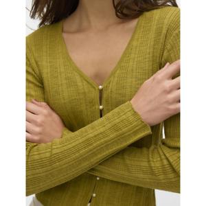 Vero Moda Peach V Neck Cardigan